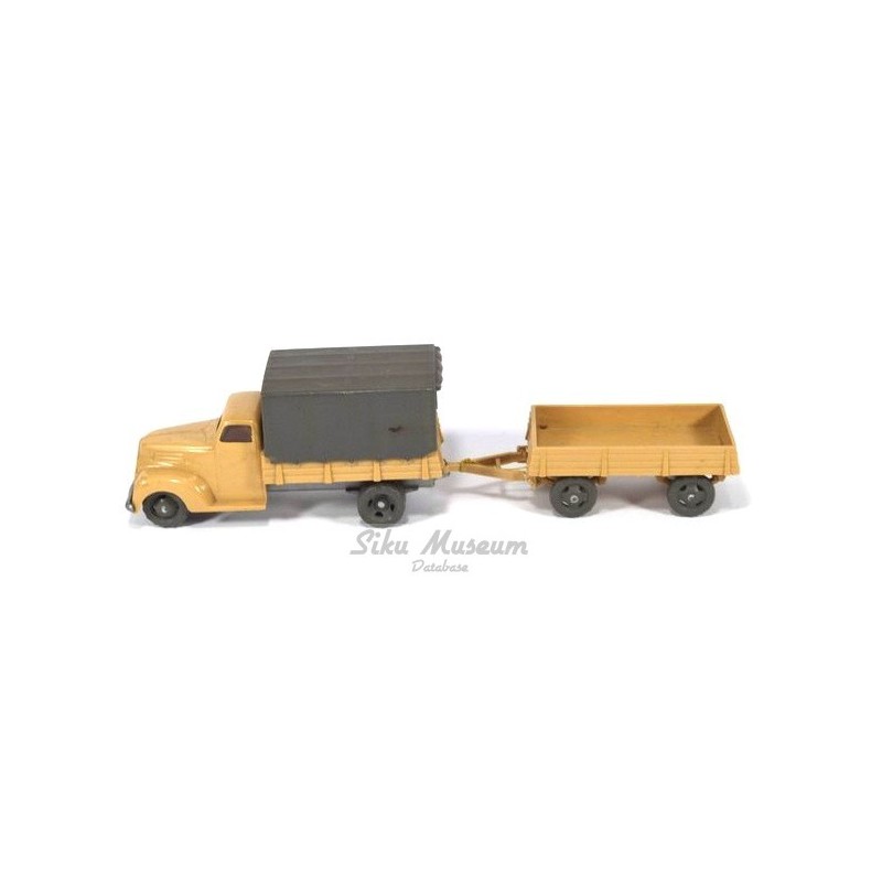 Ford 3500D met aanhanger