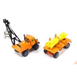 Mercedes Unimog 406 buizenlegger
