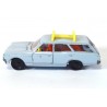 Opel Rekord Caravan met ski