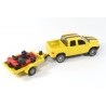Dodge Ram with trailer and kart