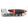 MAN TGM 26.320 mit Schnellboot