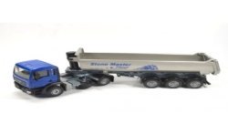 MAN TGA with tipping trailer