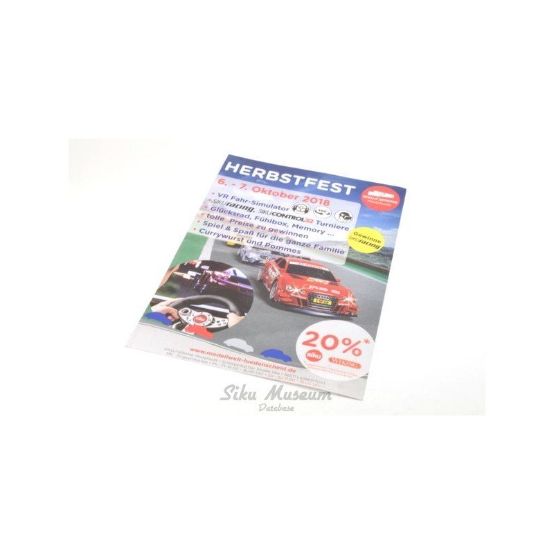 Siku Herbstfest 2018 flyer
