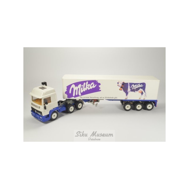 Renault Turbo met oplegger MILKA